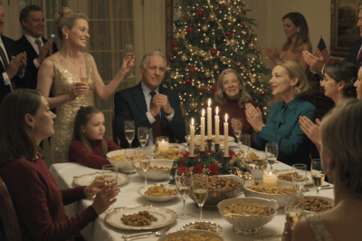 At Christmas Dinner, My Sister Stood Up, Lifted Her Glass And Said, “Dad Decided His Savings Are Coming To Me First.” A Few People Laughed And Clapped. I Turned To My Dad And Asked Quietly, “Dad… Should I Tell Everyone What You Told Me The Other Night?” His Face Went Pale. My Sister Snapped, “Told You What?”