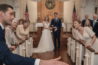 At My Wedding, My Mom Smiled Tightly And Said, “We’ve Decided To Transfer The Apartment Her Parents Once Gave You To Your Sister.” My Sister Let Out A Small Laugh, And My Father Added, “It’s Final. She Has Four Kids — You’re An Adult Now.” Then My Fiancé Looked At Them, Slowly Took Off His Ring, And What He Said Next Left The Entire Room Silent.