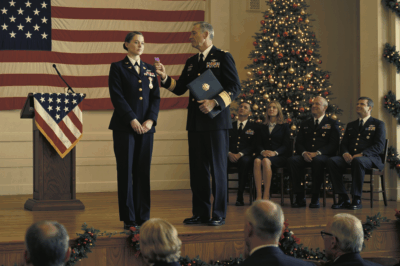 “They Only Gave It To Her Because She Got Injured, Not For Bravery,” My Father Said In Front Of The Entire Ceremony. I Stood There Without Saying A Word. Then The General Lifted A Sealed Folder, And Their Big Moment Quietly Fell Apart On Stage. The Entire Crowd Turned To Look At My Family.