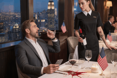 I’m A Waitress. Last Night A Billionaire Came Into My Restaurant. He Ordered Wine. When He Reached For His Glass I Saw His Wrist. A Tattoo. Small Red Rose With Thorns Forming Infinity. I Froze. My Mother Has The Exact Same Tattoo. Same Design. Same Wrist. I Said “Sir My Mother Has A Tattoo Just Like Yours.” He Dropped His Wine Glass. It Shattered. He Asked My Mother’s Name. I Said It And He WENT PALE.