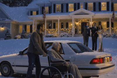 At Christmas Dinner, My Parents Lashed Out When I Stood Up For My Grandpa Who Uses A Wheelchair And Forced Us Out Into The Freezing Night. I Thought We’d Lost Everything – Until He Revealed The Will: $1.1 Billion And 100 Properties