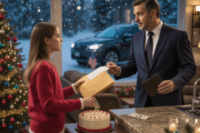 At My 16th Birthday, My Dad Tossed A $10 Bill Onto The Table And Said, “Get Out. I’m Done Paying For Someone Else’s Mistake.” He Thought It Was The Ultimate Insult. I Quietly Picked Up The Money, Smiled, And Handed Him The Sealed Envelope I’d Been Keeping For Years. “I Know,” I Said. A Moment Later, When He Looked Out The Window, His Expression Changed In A Way I’ll Never Forget.