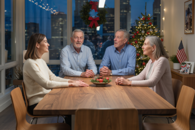 My Dad Lifted His Glass At Dinner And Said, “Some Kids Make You Proud. Others Never Seem To Get It Together.” Everyone Laughed. I Just Smiled And Replied, “Good Thing I Just Got My Own Place Three Thousand Miles Away… Don’t Worry, You’ll Never Have To Make Room For Me Again.”